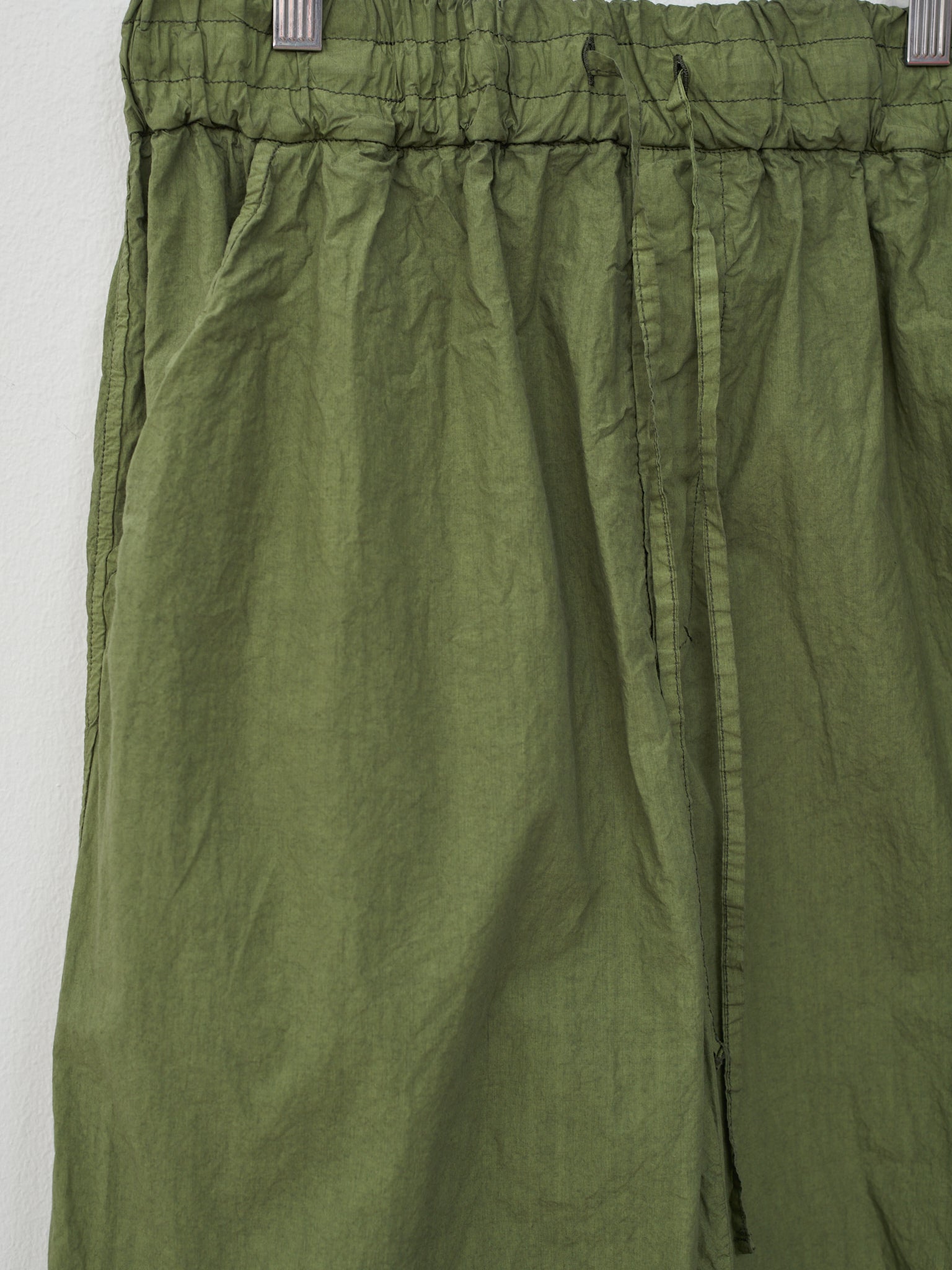 Namu Shop - Album di Famiglia Wide & Short Trousers TC - Green Lawn