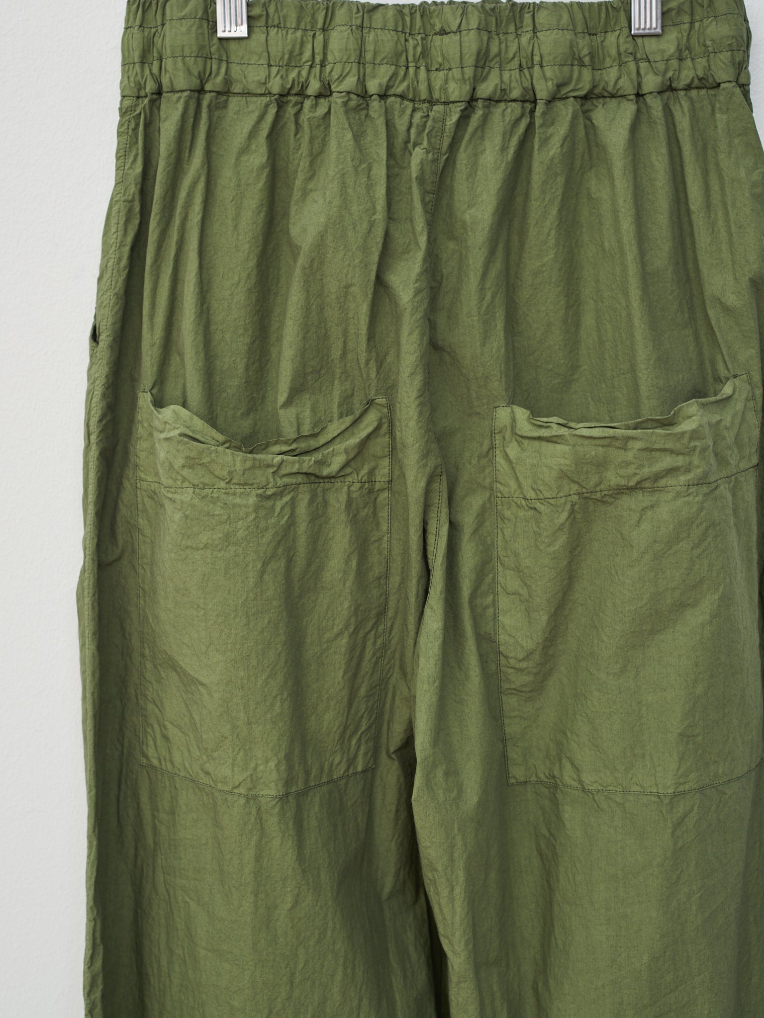 Namu Shop - Album di Famiglia Wide & Short Trousers TC - Green Lawn