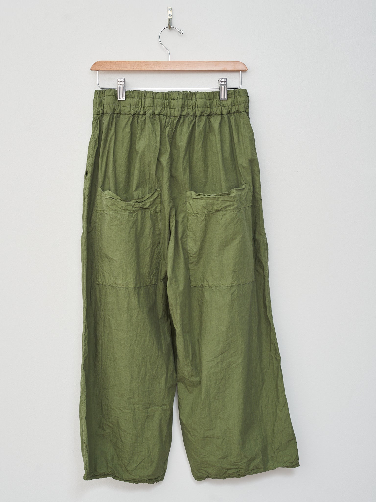 Namu Shop - Album di Famiglia Wide & Short Trousers TC - Green Lawn