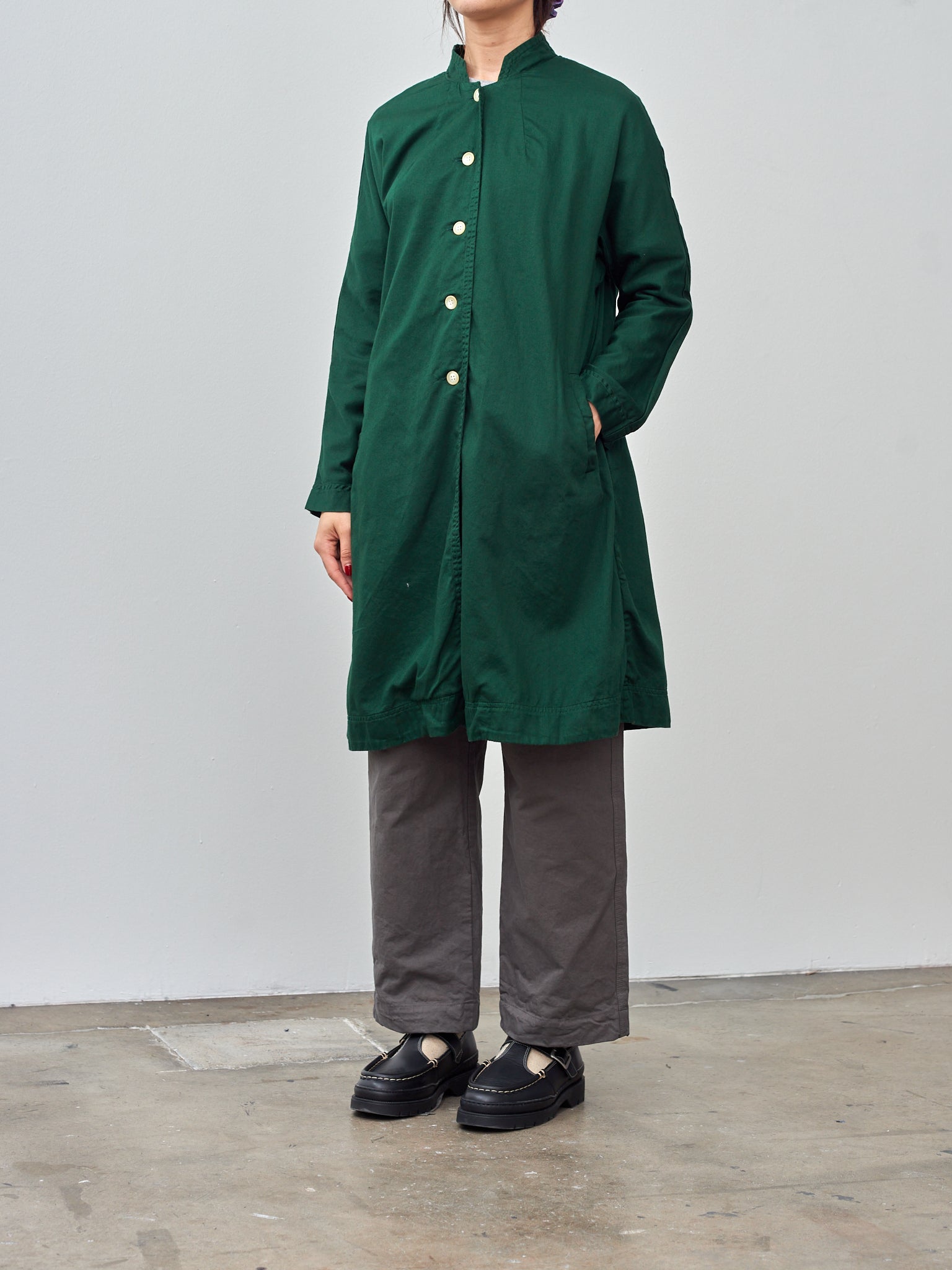 Namu Shop - Veritecoeur Arrow Coat - Green