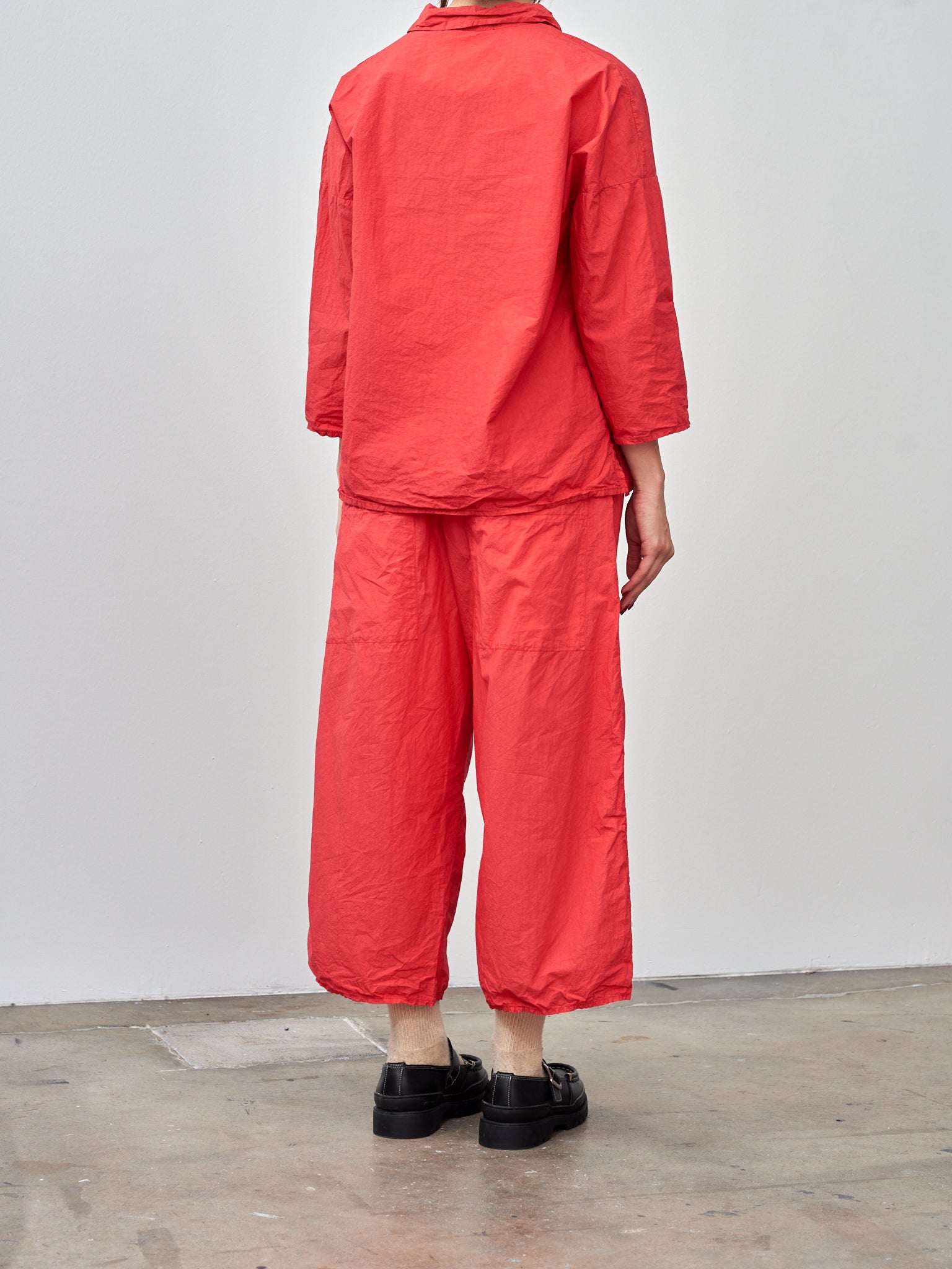 Namu Shop - Album di Famiglia Short Collar Shirt TC - Poppy Red