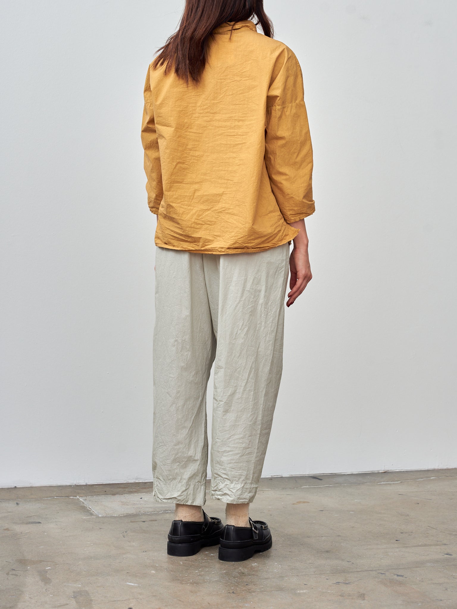 Namu Shop - Album di Famiglia Short Collar Shirt TC - Sun Yellow