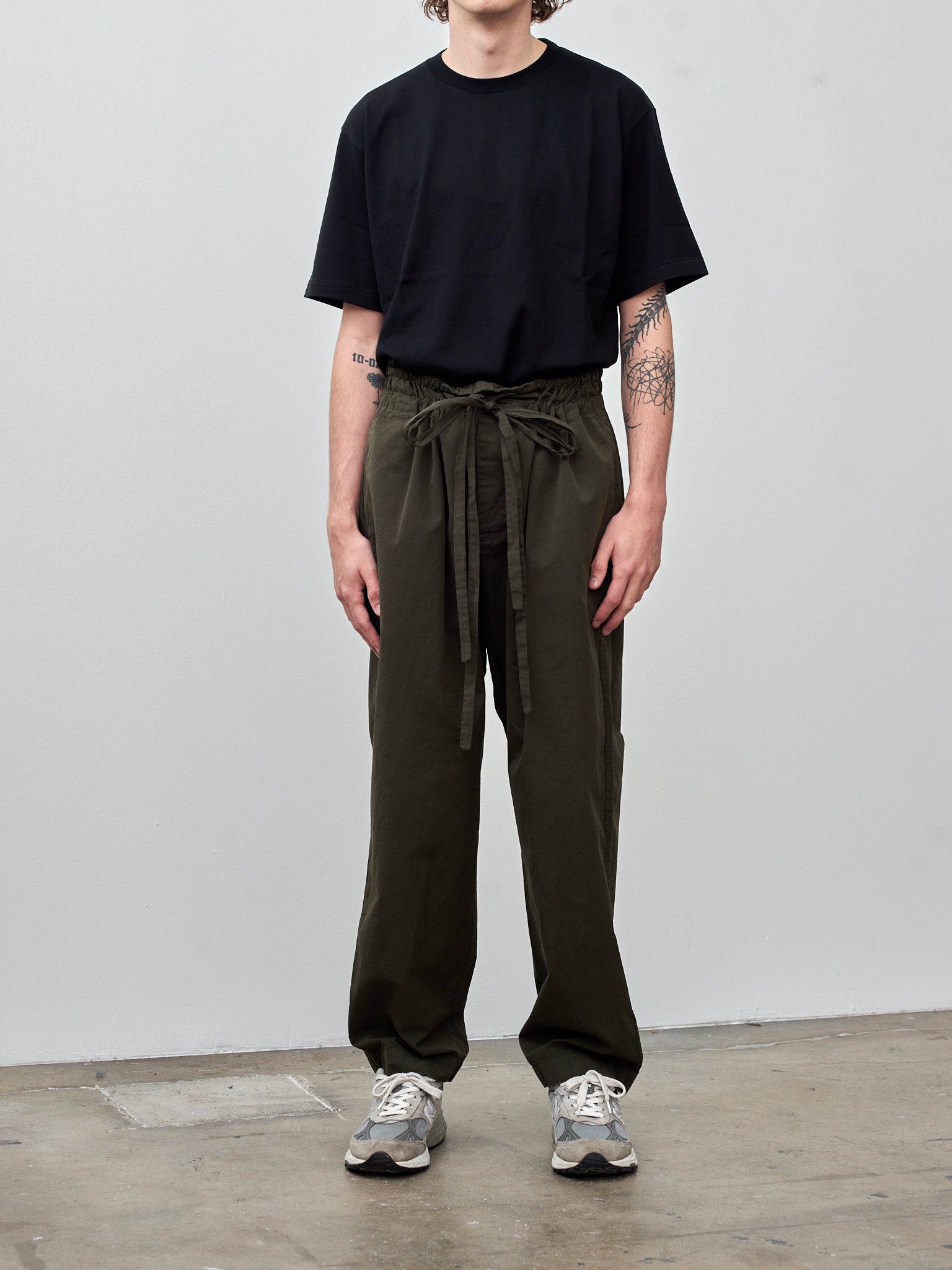 Namu Shop - Casey Casey Slim Denmark Pant - Dark Khaki