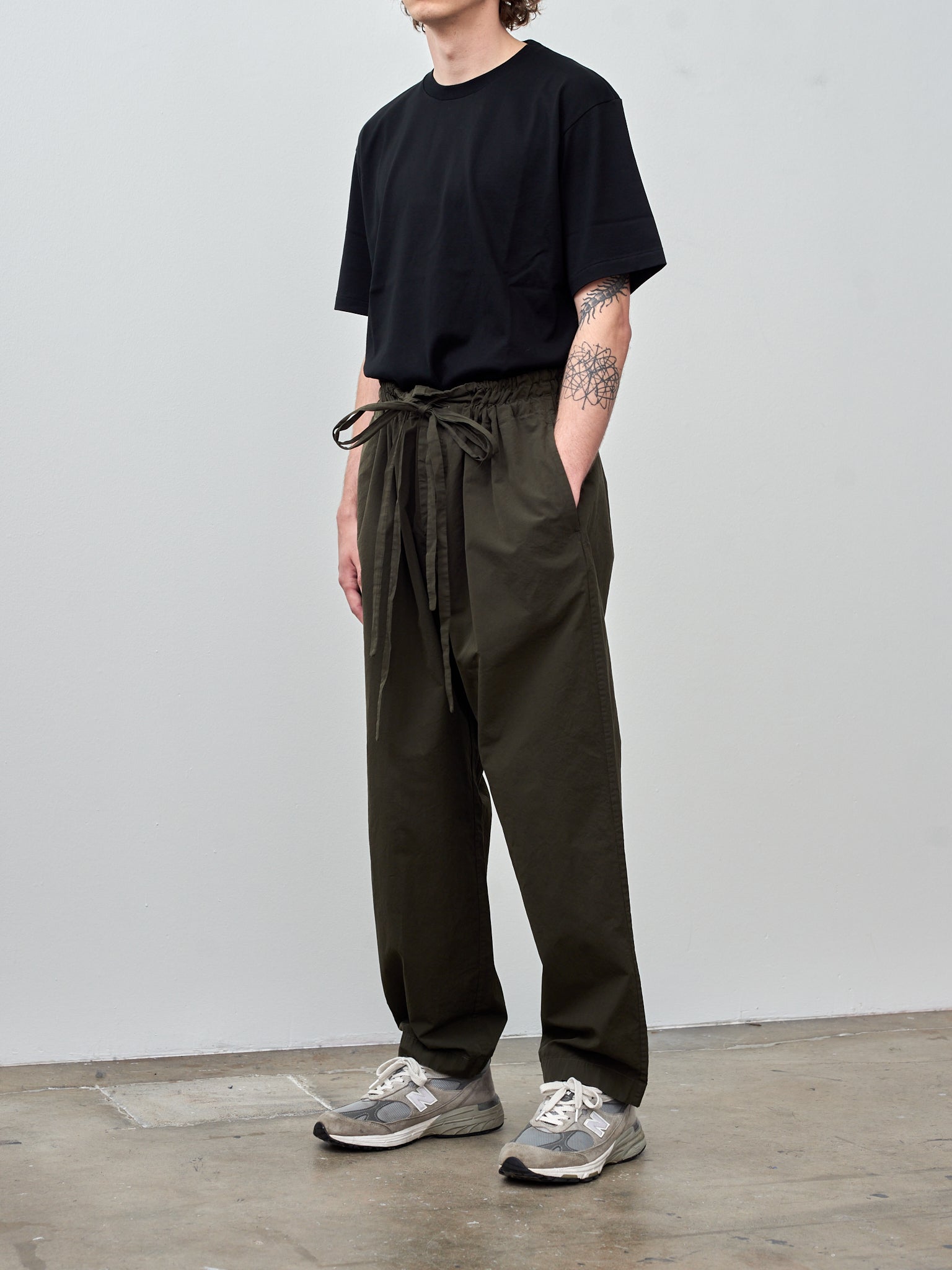 Namu Shop - Casey Casey Slim Denmark Pant - Dark Khaki