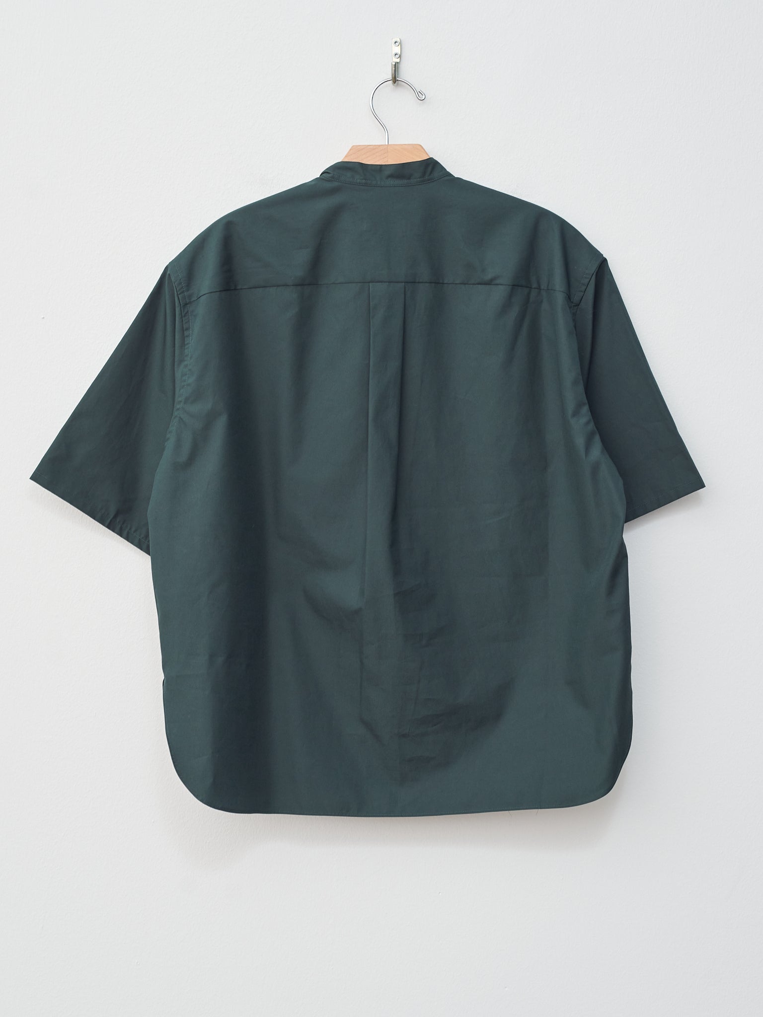 Namu Shop - Yleve Finx Cotton Weather S/S Shirt - Dark Green