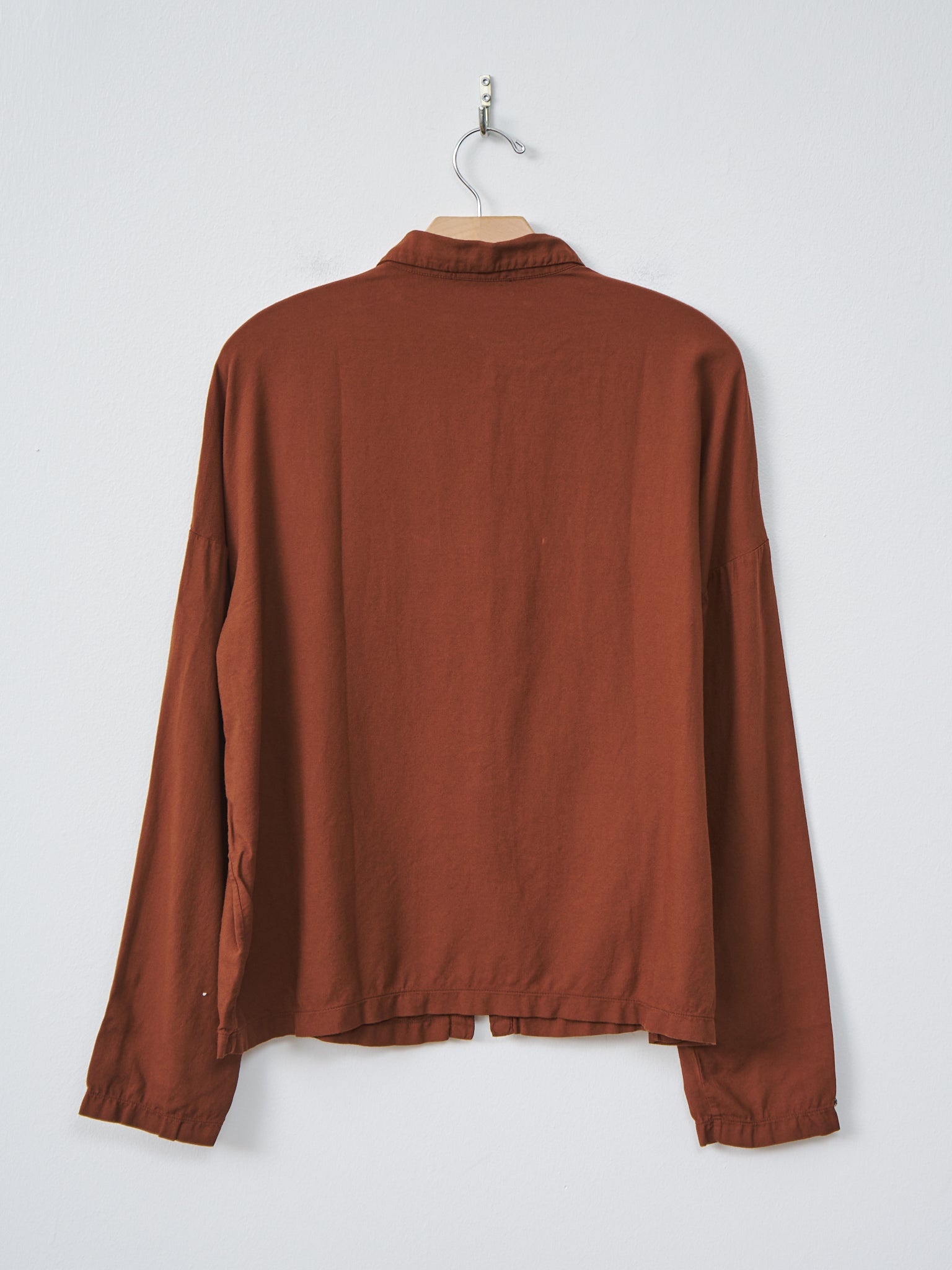 Namu Shop - Album di Famiglia Short Collar Shirt TVC - Rust