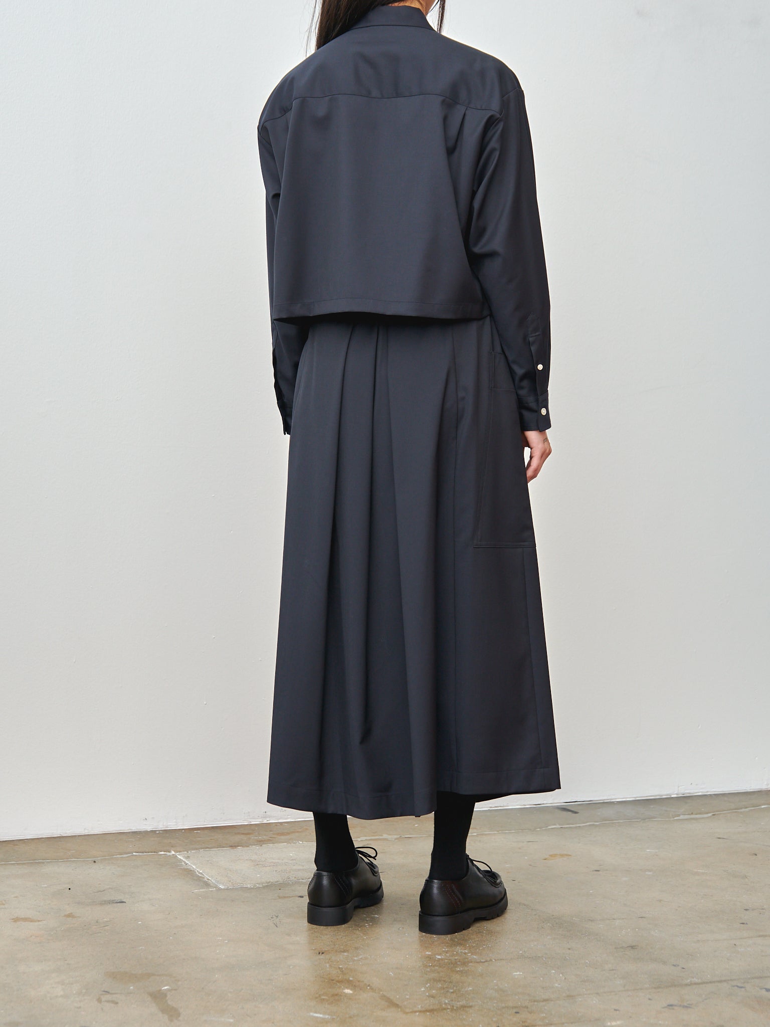 Namu Shop - Nicholson & Nicholson Sara Shirt - Navy