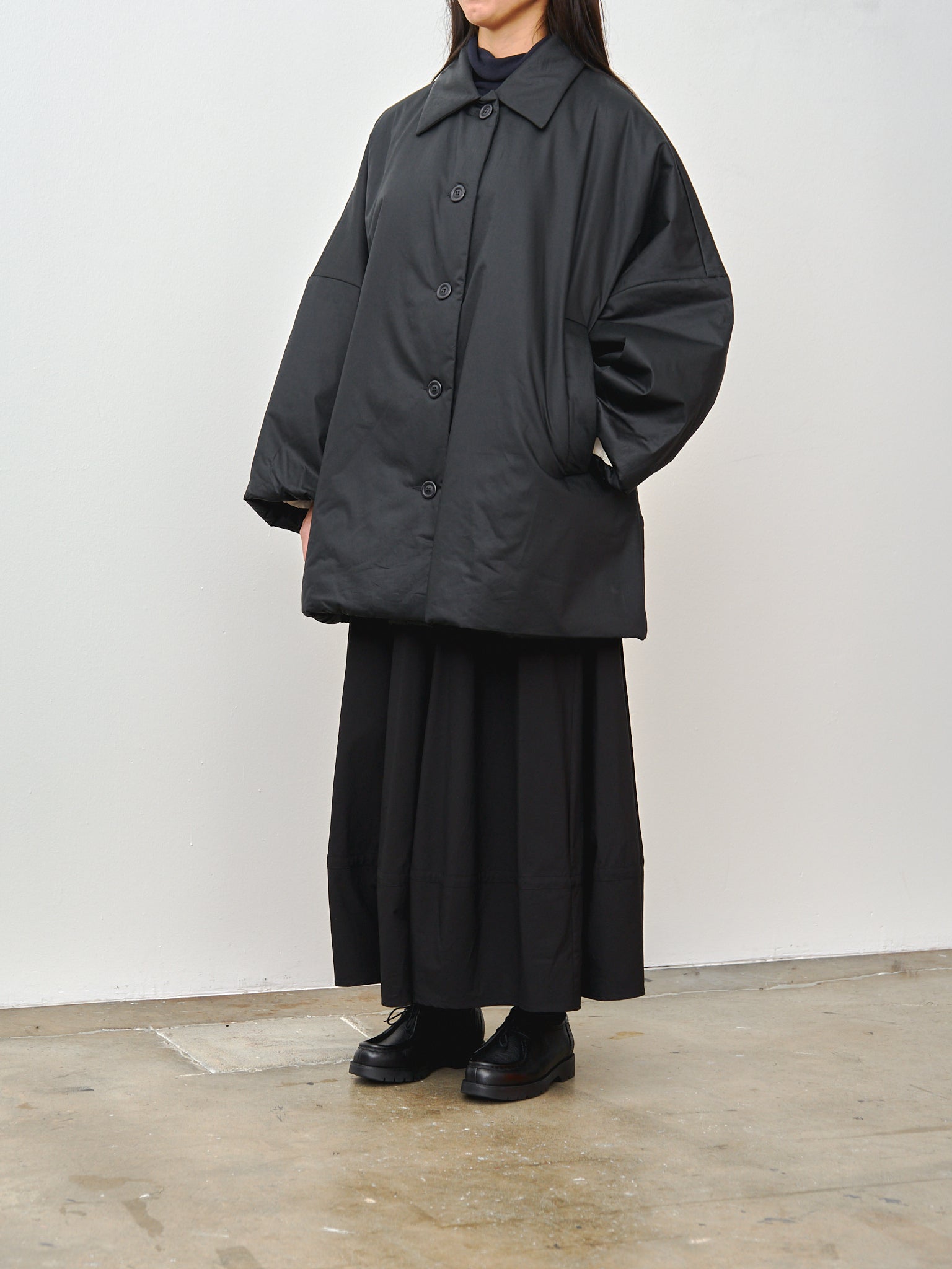 Namu Shop - Casey Casey Triangle Coat - Black