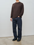Namu Shop - Kaptain Sunshine Super Soft Merino Tenjiku L/S Tee - Brown
