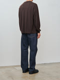 Namu Shop - Kaptain Sunshine Super Soft Merino Tenjiku L/S Tee - Brown