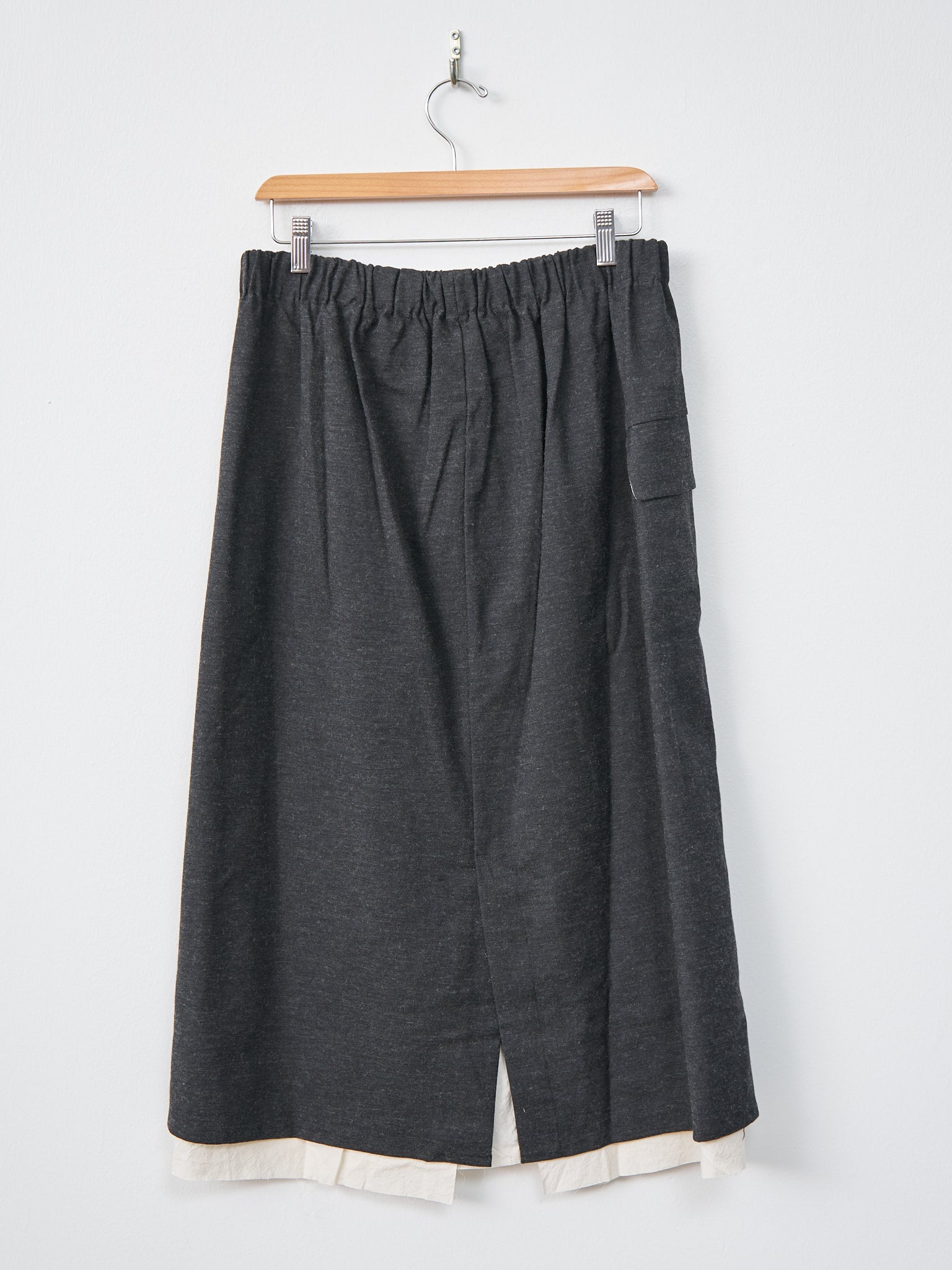 Namu Shop - Album di Famiglia Double Wrap Skirt STW - Slate