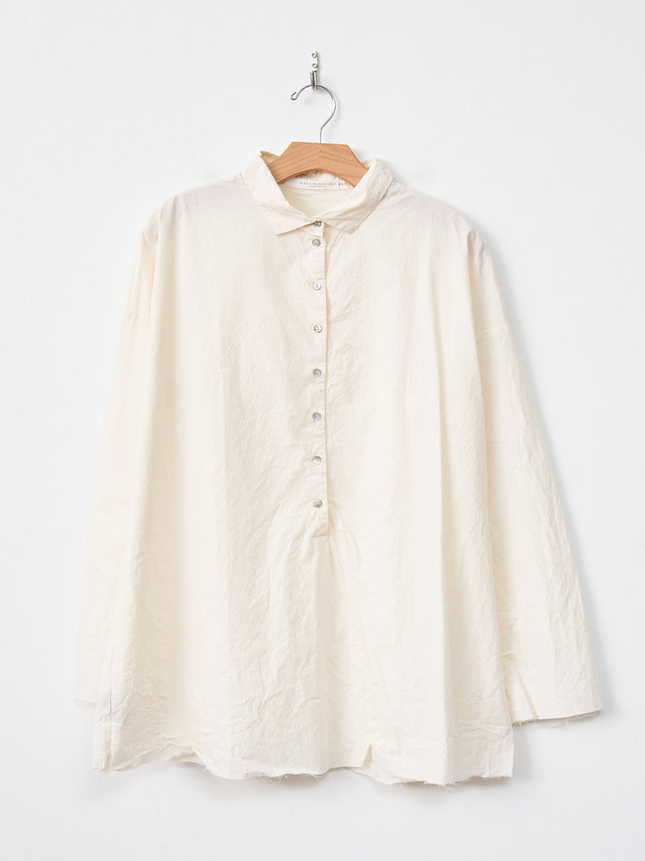 Namu Shop - Album di Famiglia Wrinkled Collar Shirt - Natural