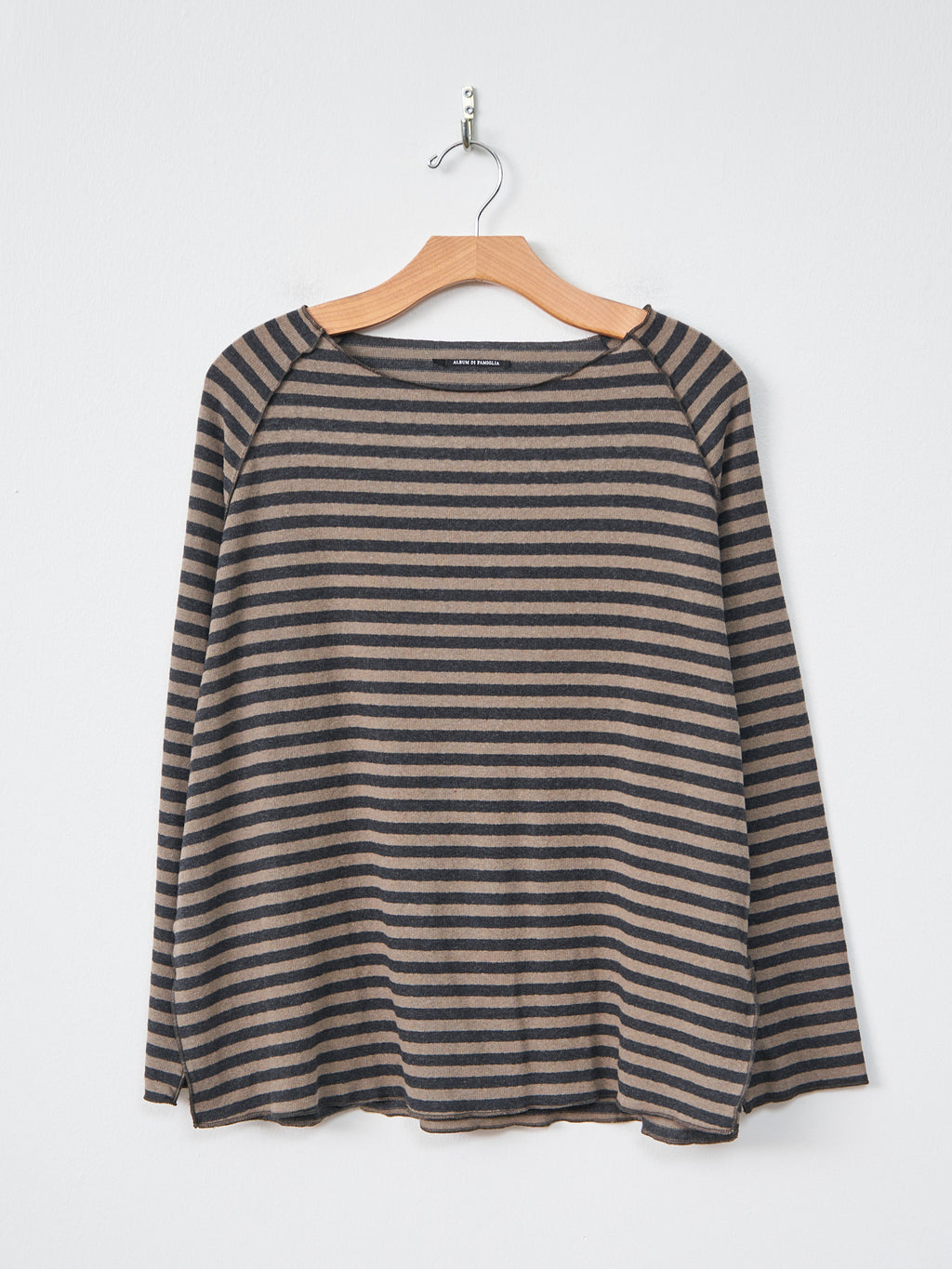 Namu Shop - Album di Famiglia Raglan Riga JL - Slate x Beige Stripe