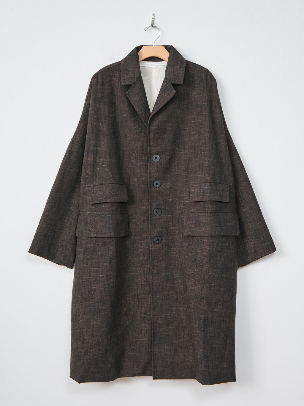 Namu Shop - Album di Famiglia Loose Coat - Cotton Wool Natte