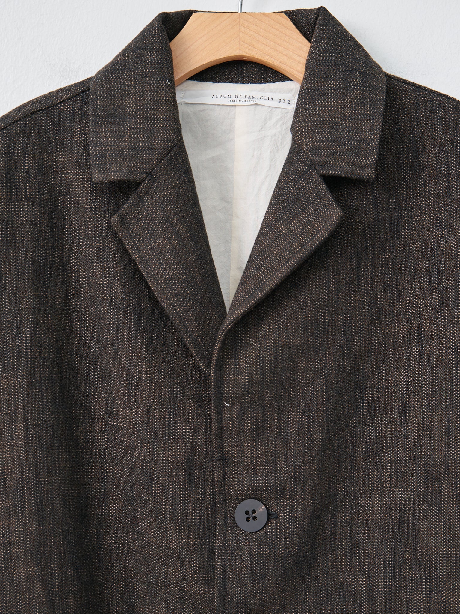 Namu Shop - Album di Famiglia Loose Coat - Cotton Wool Natte