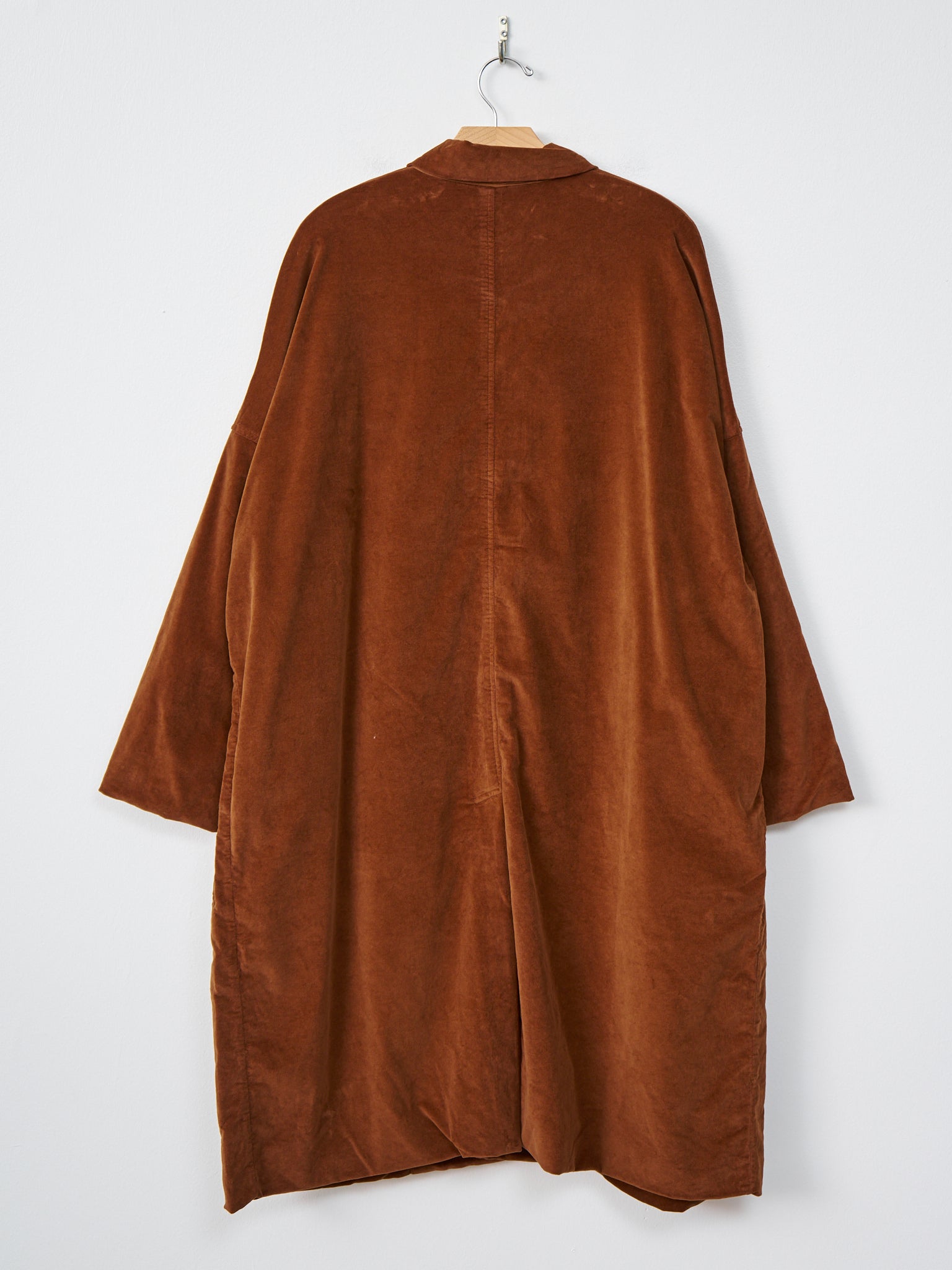 Namu Shop - Album di Famiglia Velvet Loose Coat - Rust