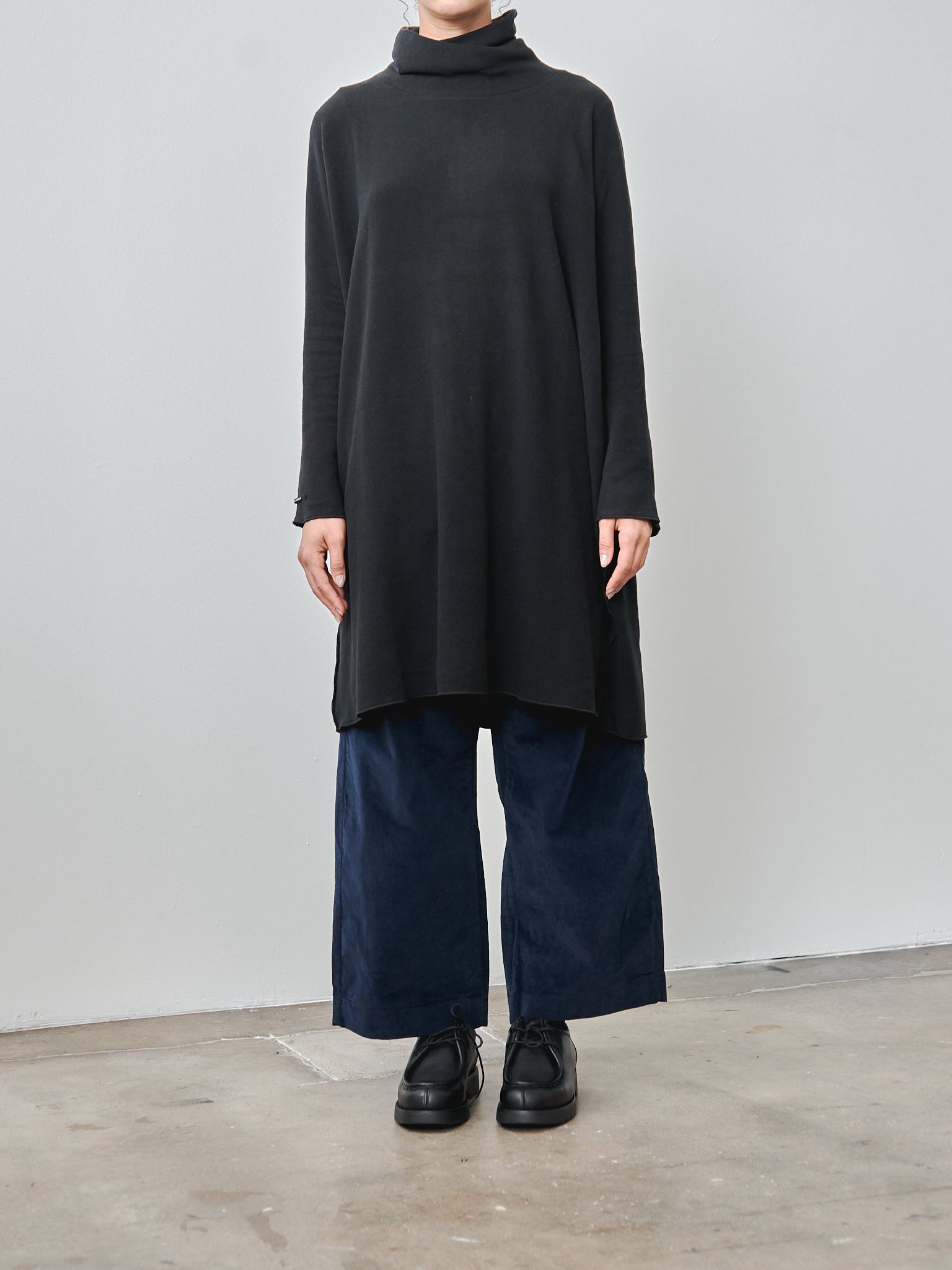Namu Shop - Album di Famiglia Turtleneck Dress JP - Black