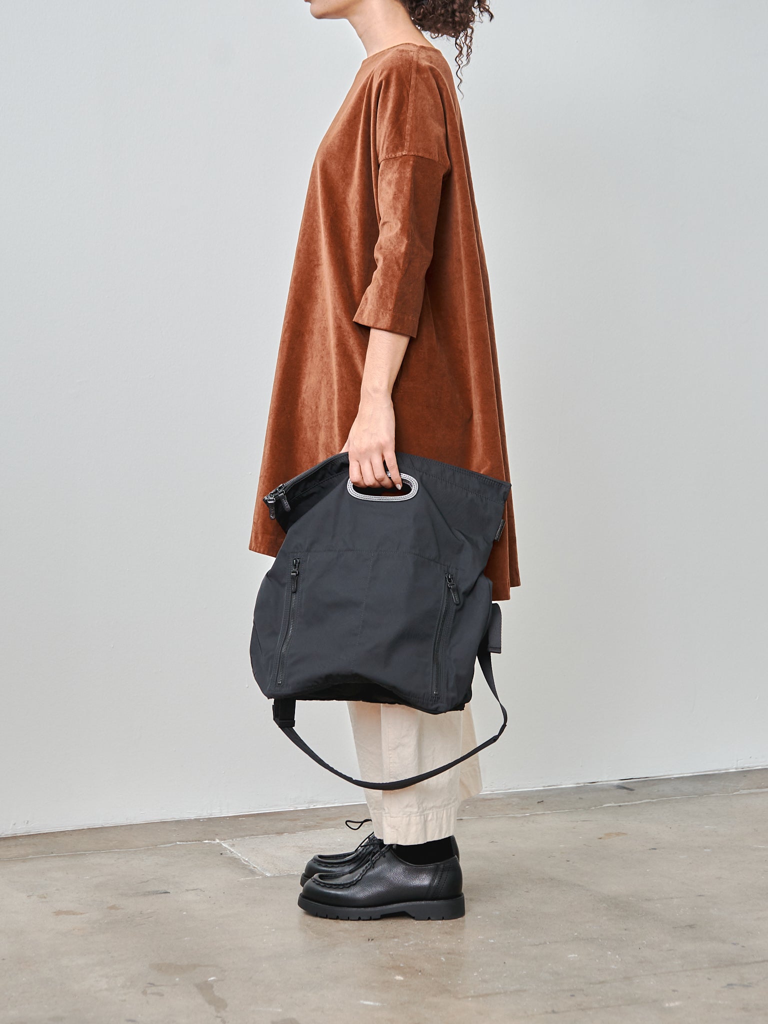 Namu Shop - Amiacalva Gabardine Paperbag - Black