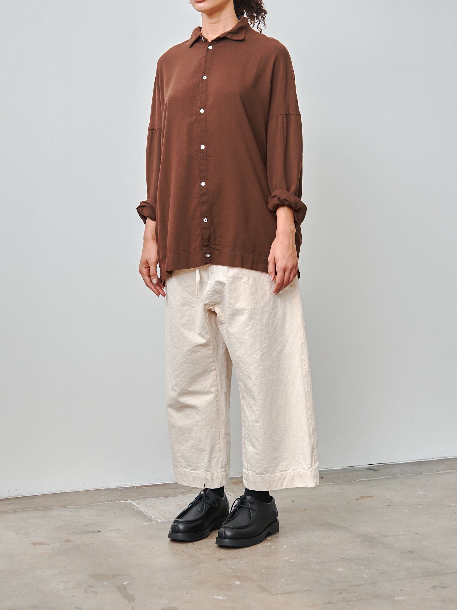 Namu Shop - Album di Famiglia W&S Trousers RC - Natural