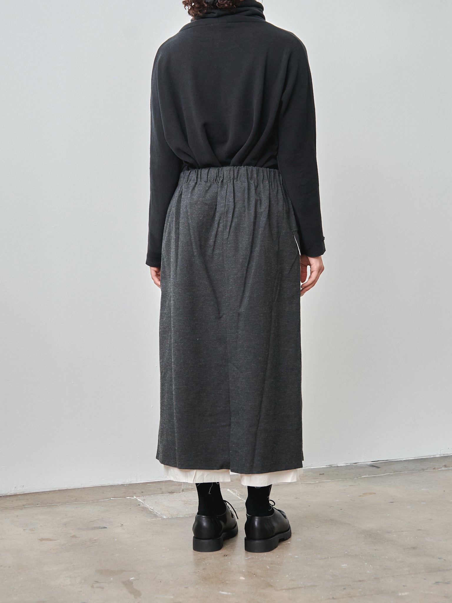Namu Shop - Album di Famiglia Double Wrap Skirt STW - Slate