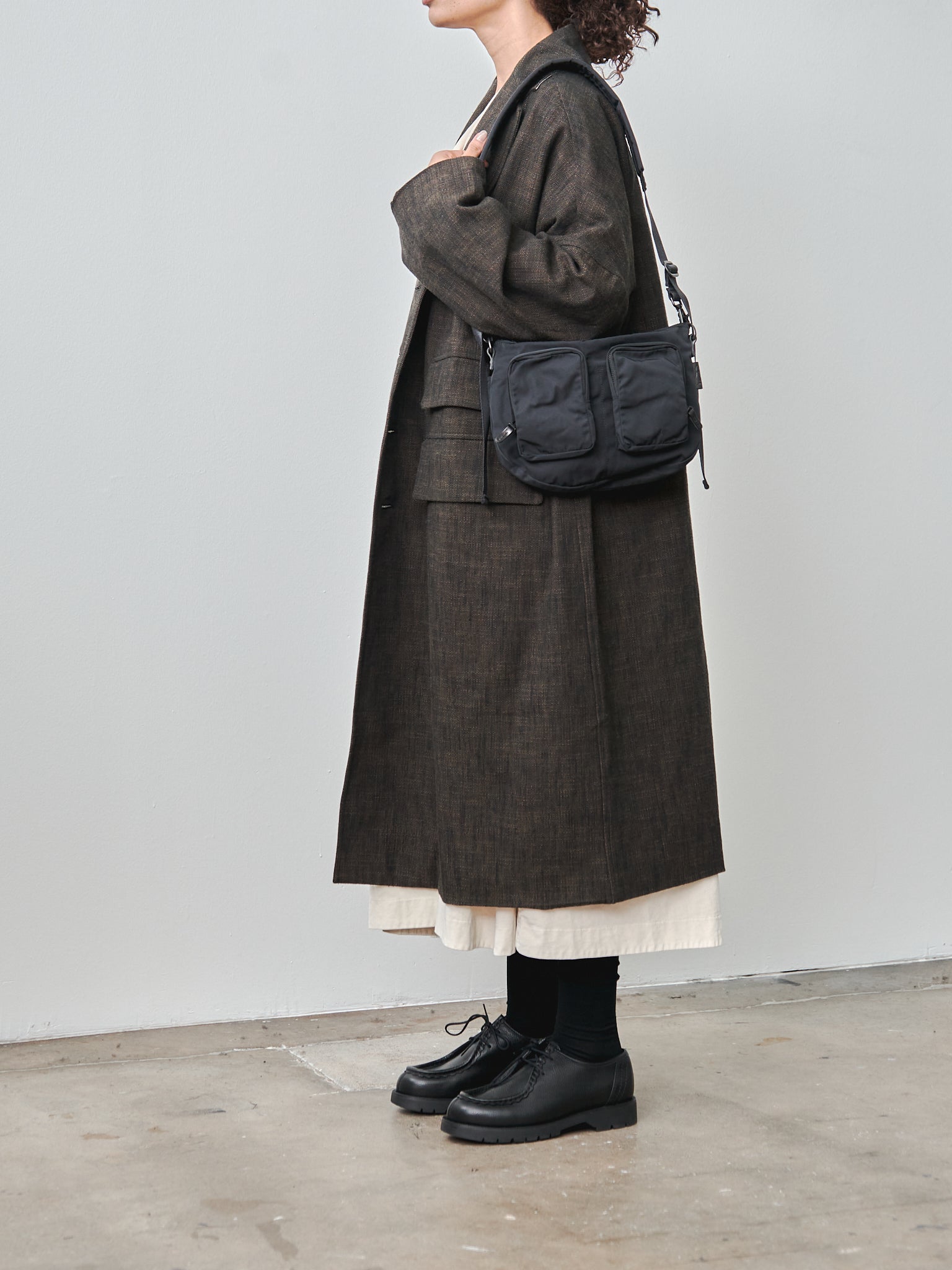 Namu Shop - Album di Famiglia Loose Coat - Cotton Wool Natte