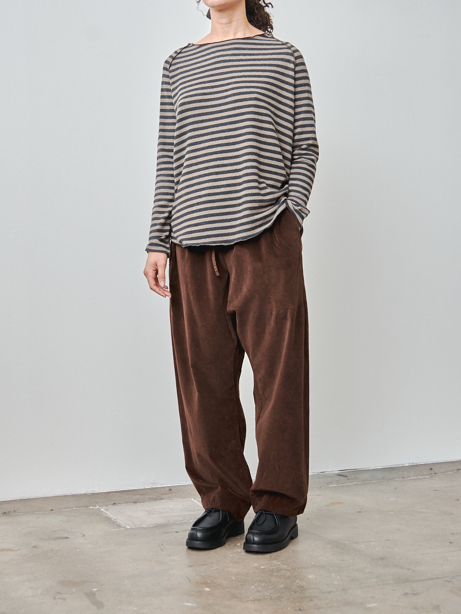 Namu Shop - Album di Famiglia Raglan Riga JL - Slate x Beige Stripe