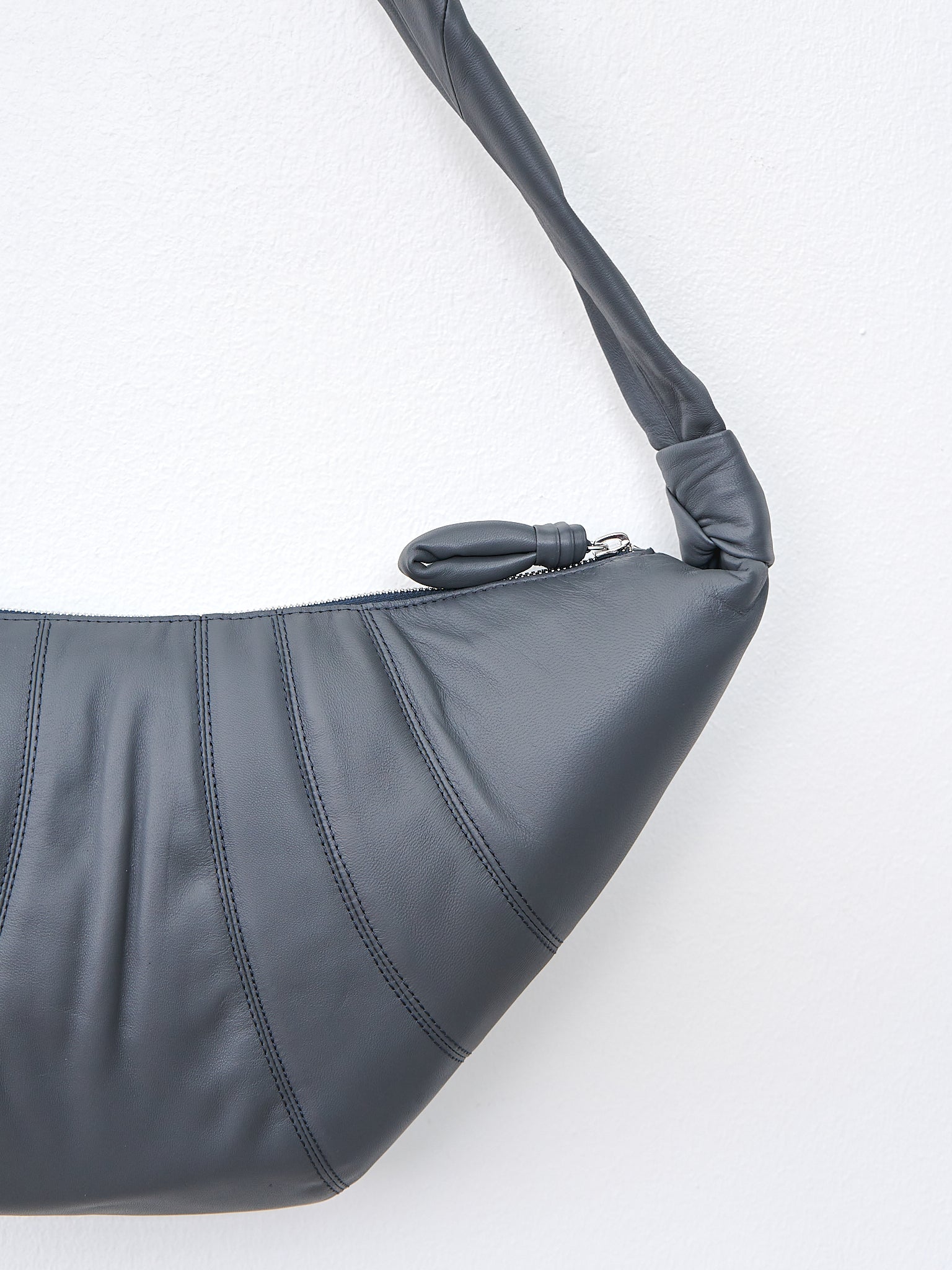 Namu Shop - Lemaire Medium Croissant Bag - Asphalt (soft nappa leather)