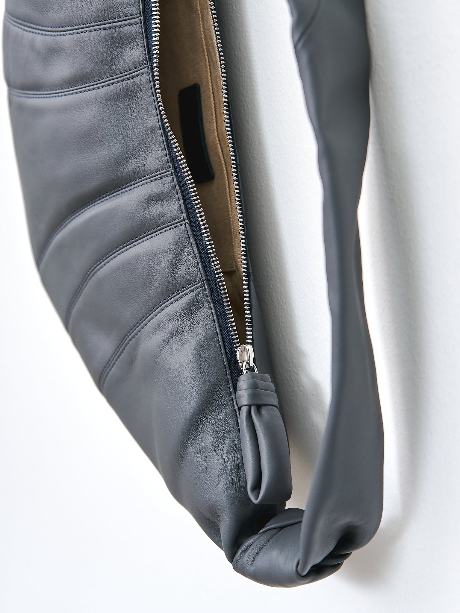 Namu Shop - Lemaire Medium Croissant Bag - Asphalt (soft nappa leather)