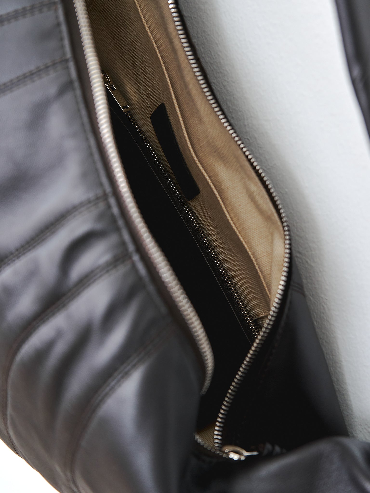 Namu Shop - Lemaire Large Croissant Bag - Dark Chocolate (soft nappa leather)