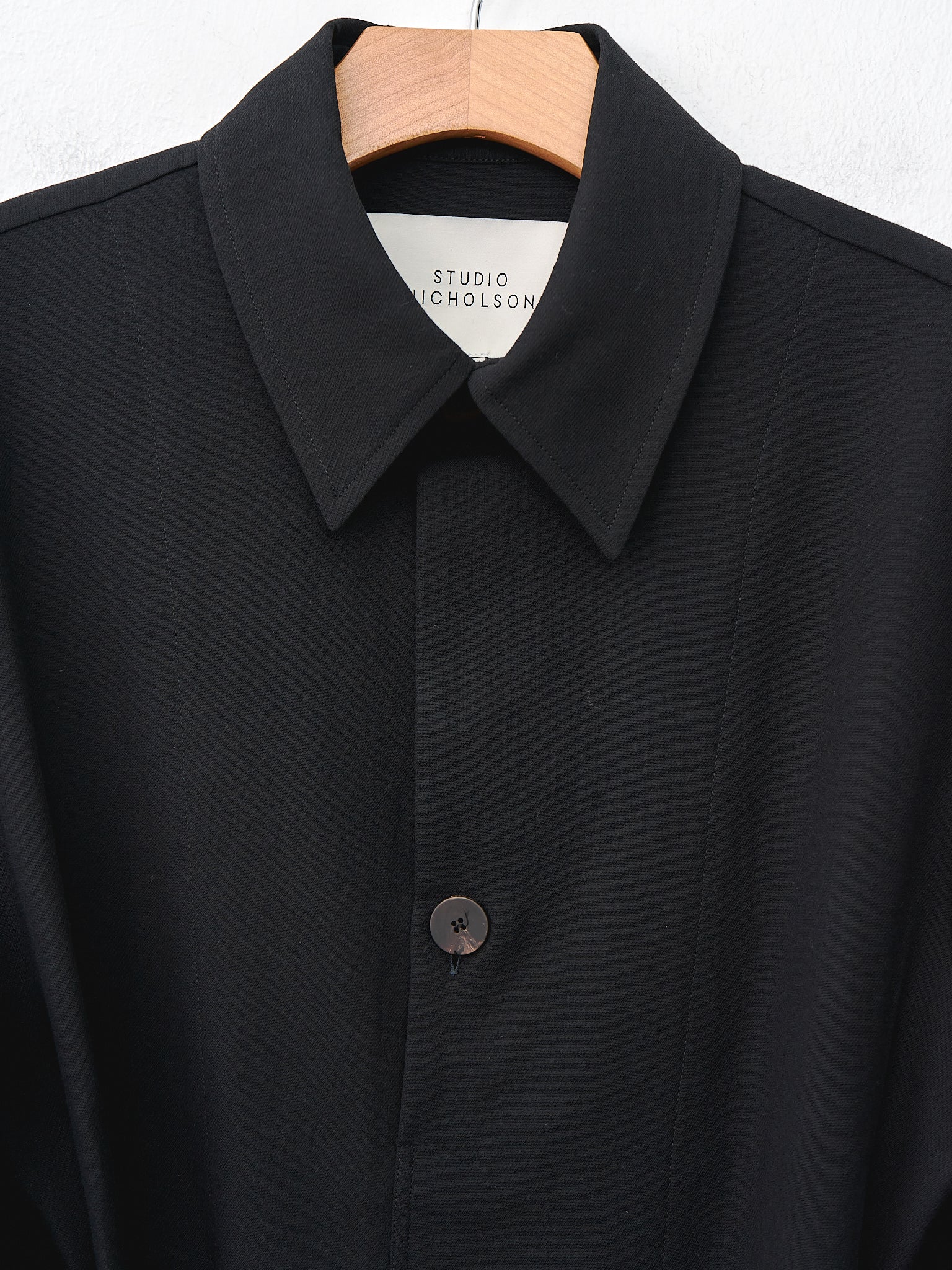 Namu Shop - Studio Nicholson Mor Wrap Dress - Black