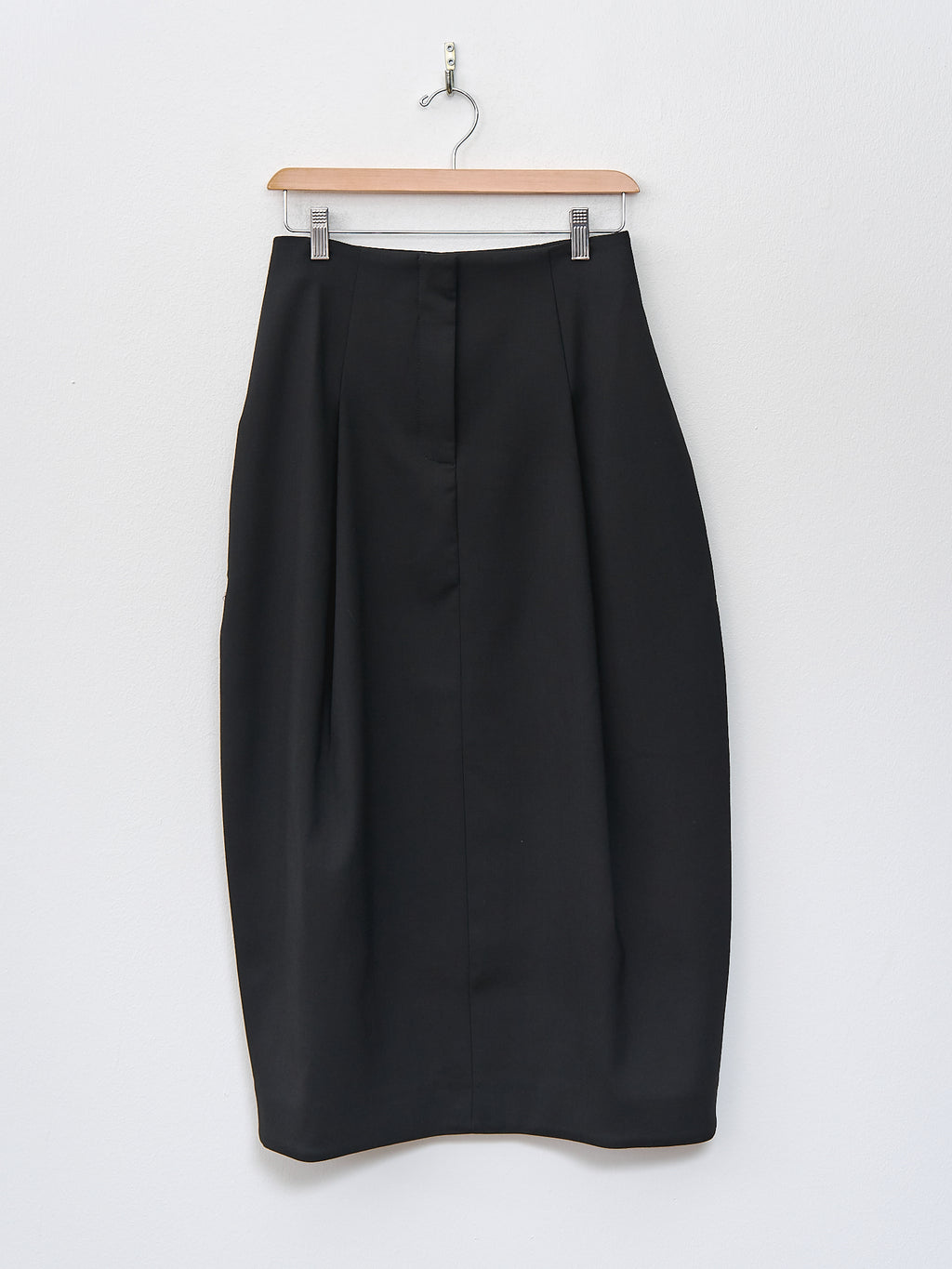 Namu Shop - Studio Nicholson Carson Darted Volume Skirt - Black