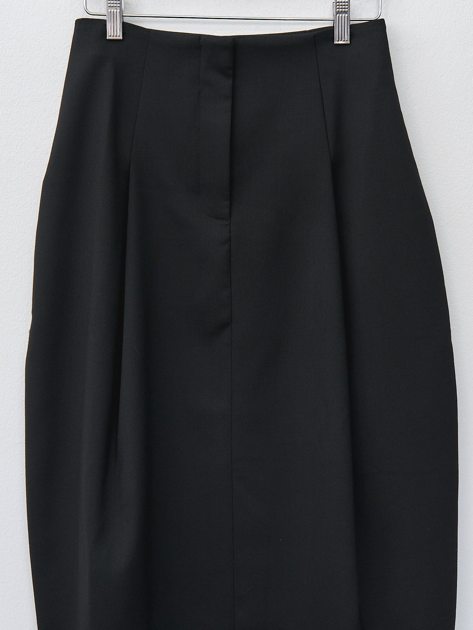 Namu Shop - Studio Nicholson Carson Darted Volume Skirt - Black