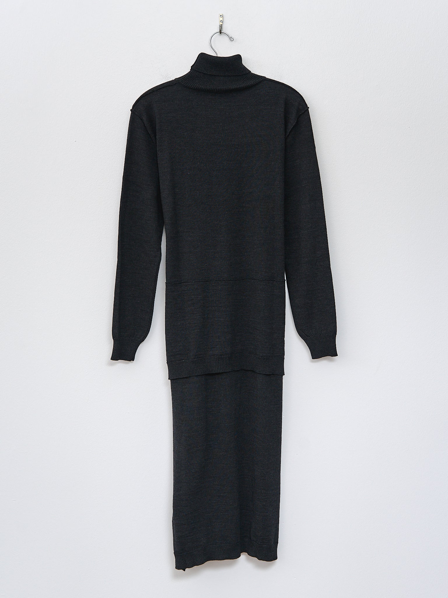 Namu Shop - Lemaire Trompe L'oeil Dress - Anthracite