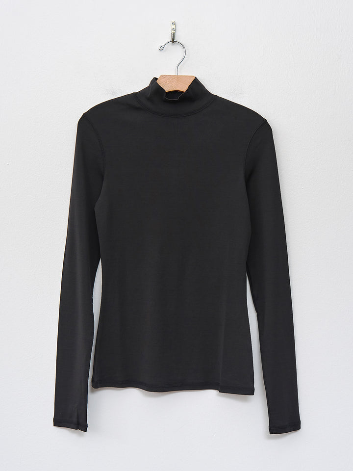 Namu Shop - Lemaire Rib Turtleneck - Squid Ink