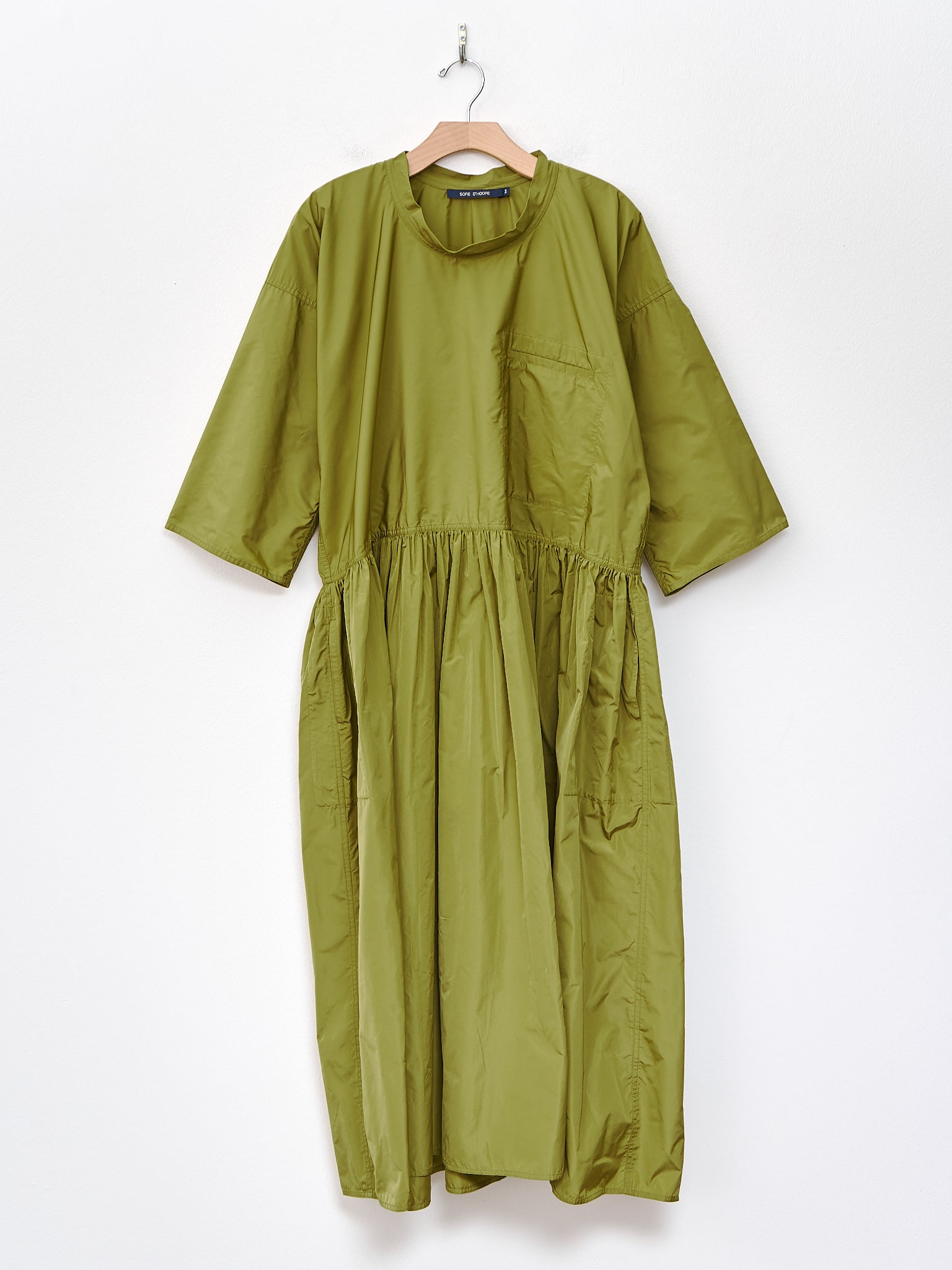 Namu Shop - Sofie D'Hoore Delos Dress - Olive Oil