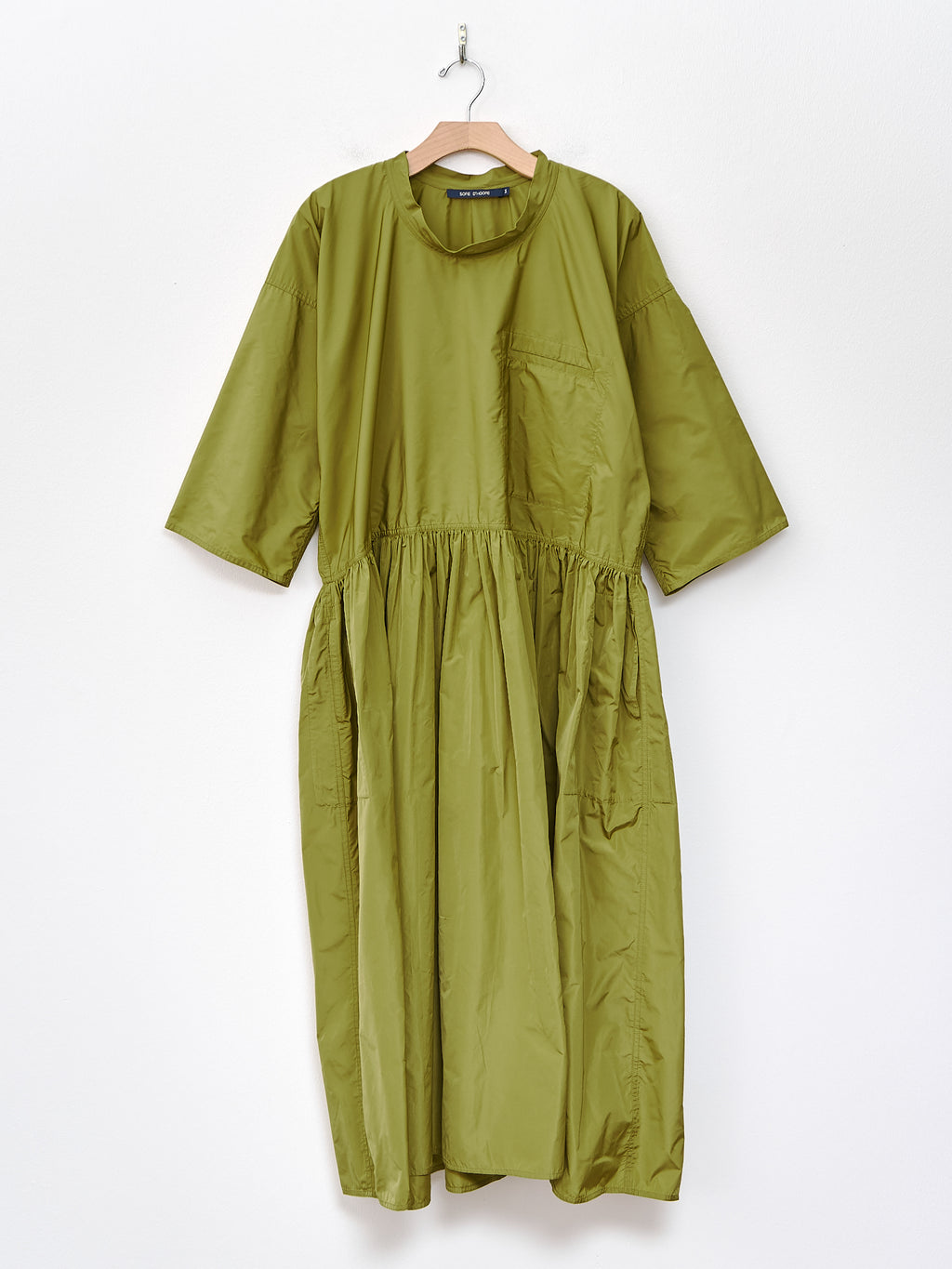 Namu Shop - Sofie D'Hoore Delos Dress - Olive Oil