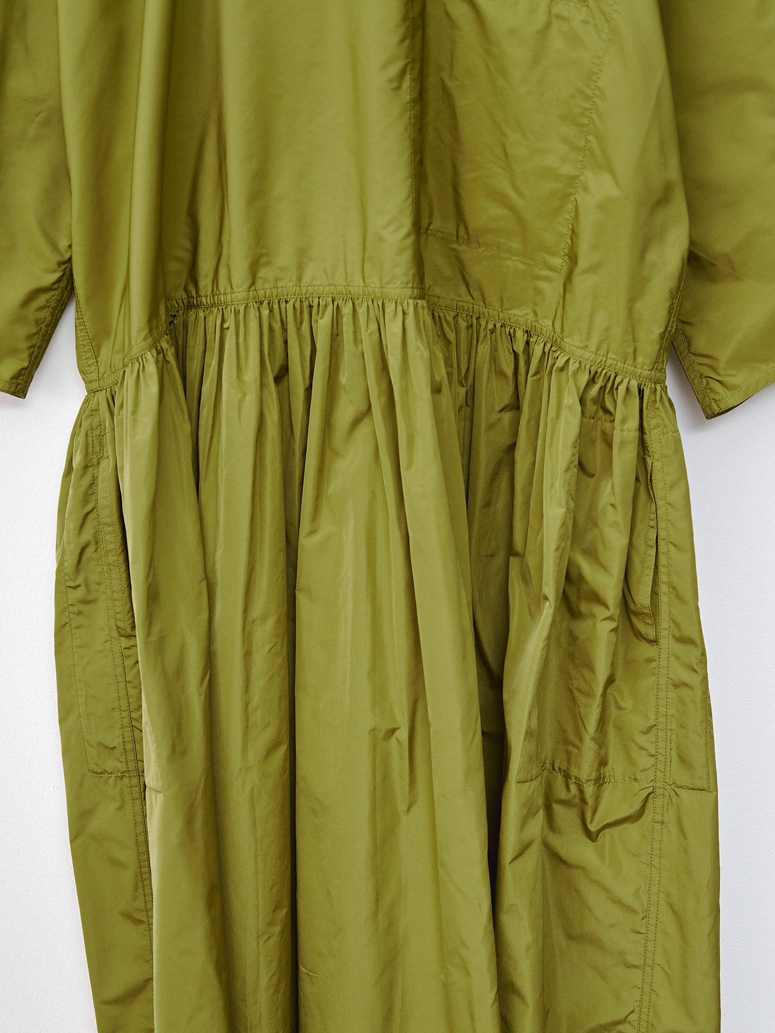 Namu Shop - Sofie D'Hoore Delos Dress - Olive Oil