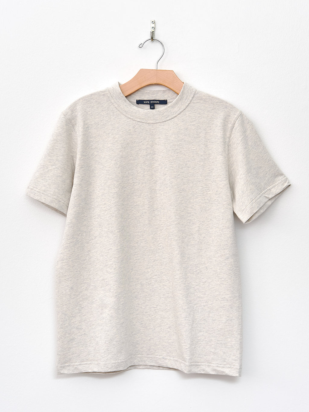 Namu Shop - Sofie D'Hoore Tag Tee - Pearl Melange