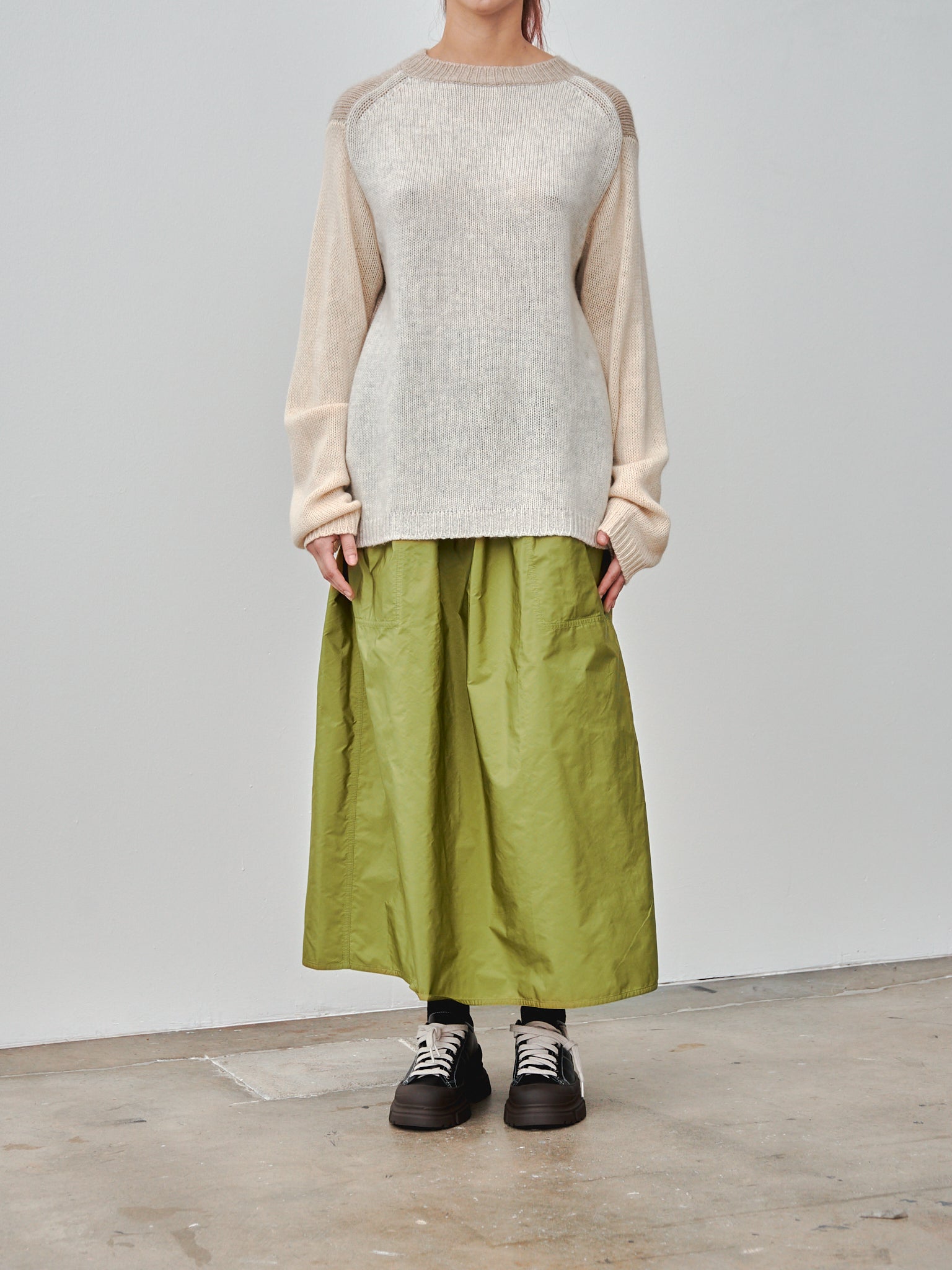 Namu Shop - Sofie D'Hoore Matcha Knit - Combi 1 (Oatmeal, Gray, Ivory Melange)