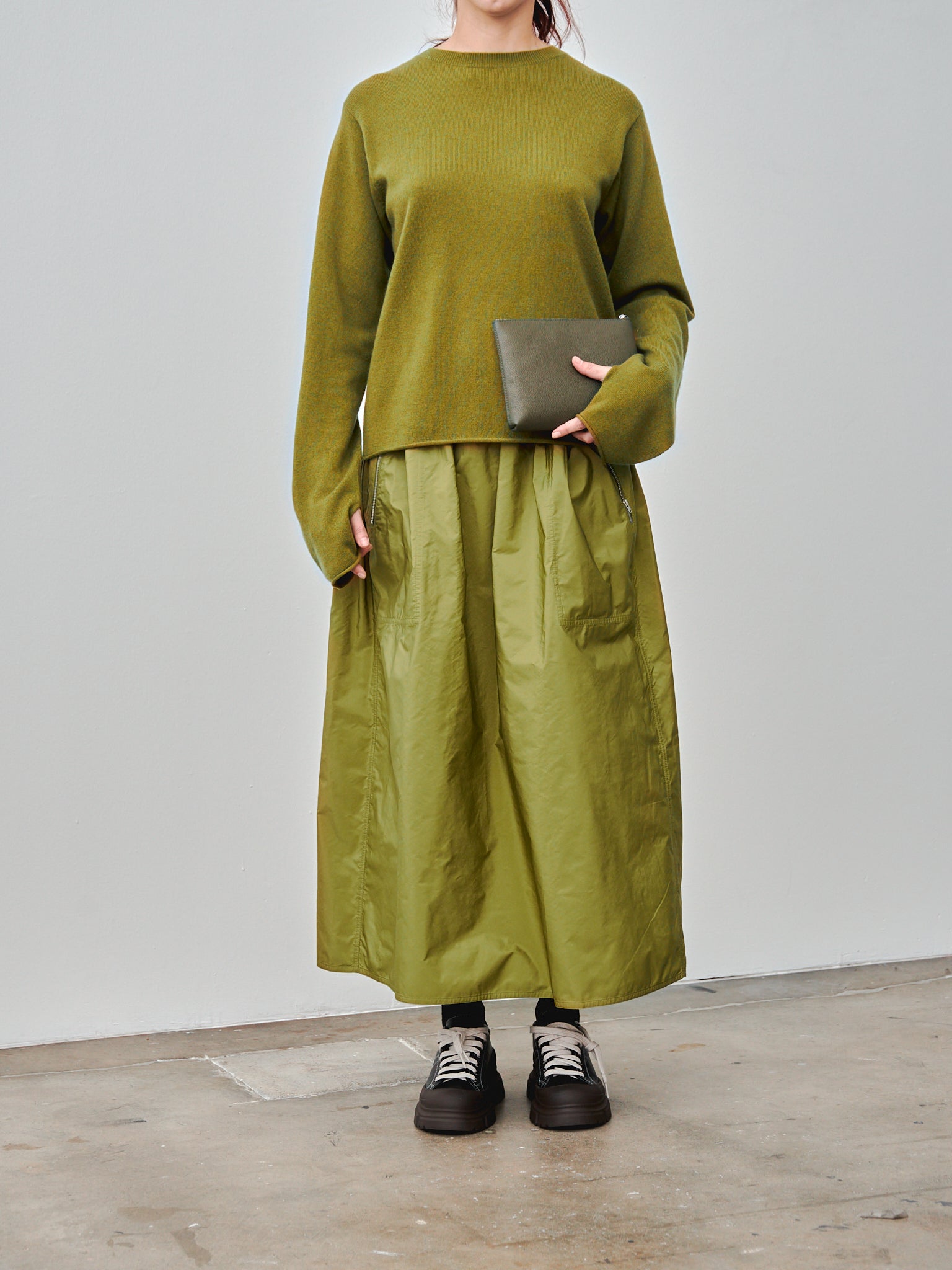 Namu Shop - Sofie D'Hoore Malou Knit - Olive