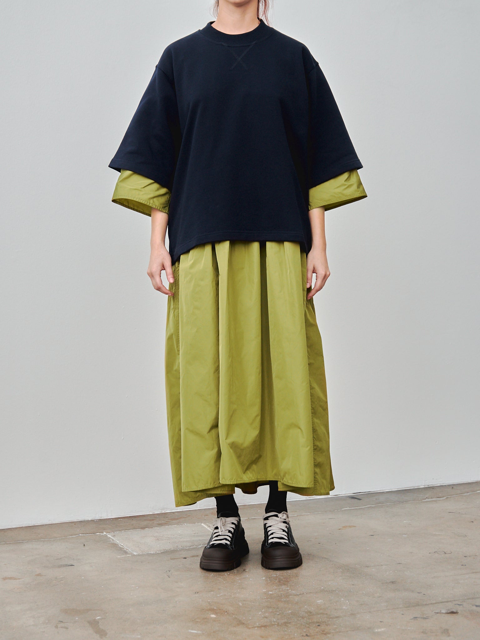 Namu Shop - Sofie D'Hoore Delos Dress - Olive Oil