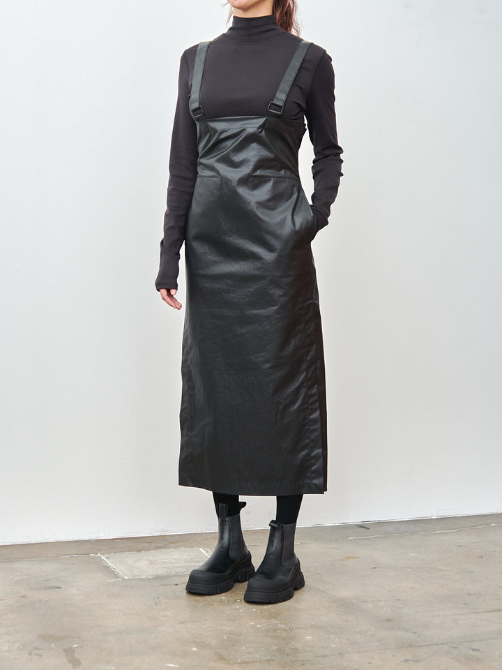 Namu Shop - Lemaire Skirt with Straps - Ash Black