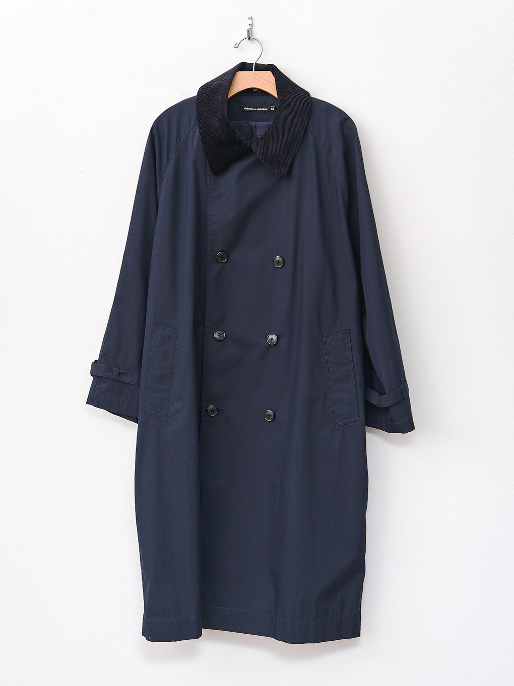 Namu Shop - Nicholson & Nicholson Gentle Coat - Navy/Navy