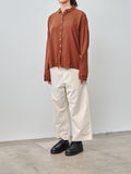 Namu Shop - Album di Famiglia Short Collar Shirt TVC - Rust
