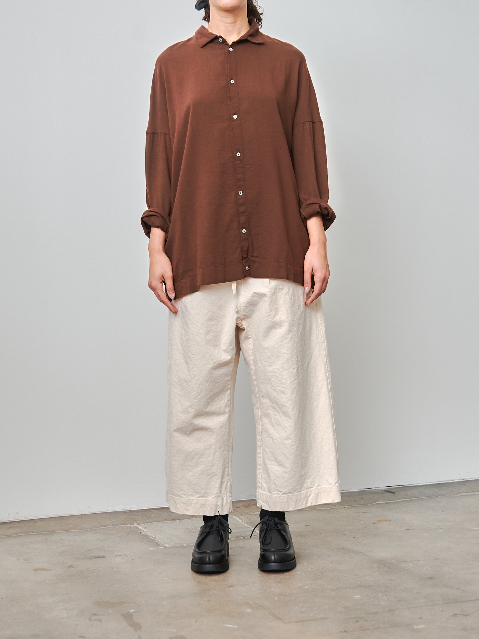Namu Shop - Album di Famiglia W&S Trousers RC - Natural