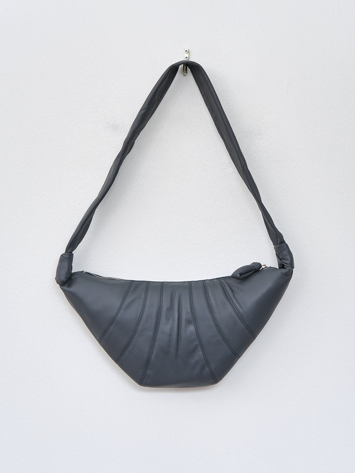 Namu Shop - Lemaire Medium Croissant Bag - Asphalt (soft nappa leather)