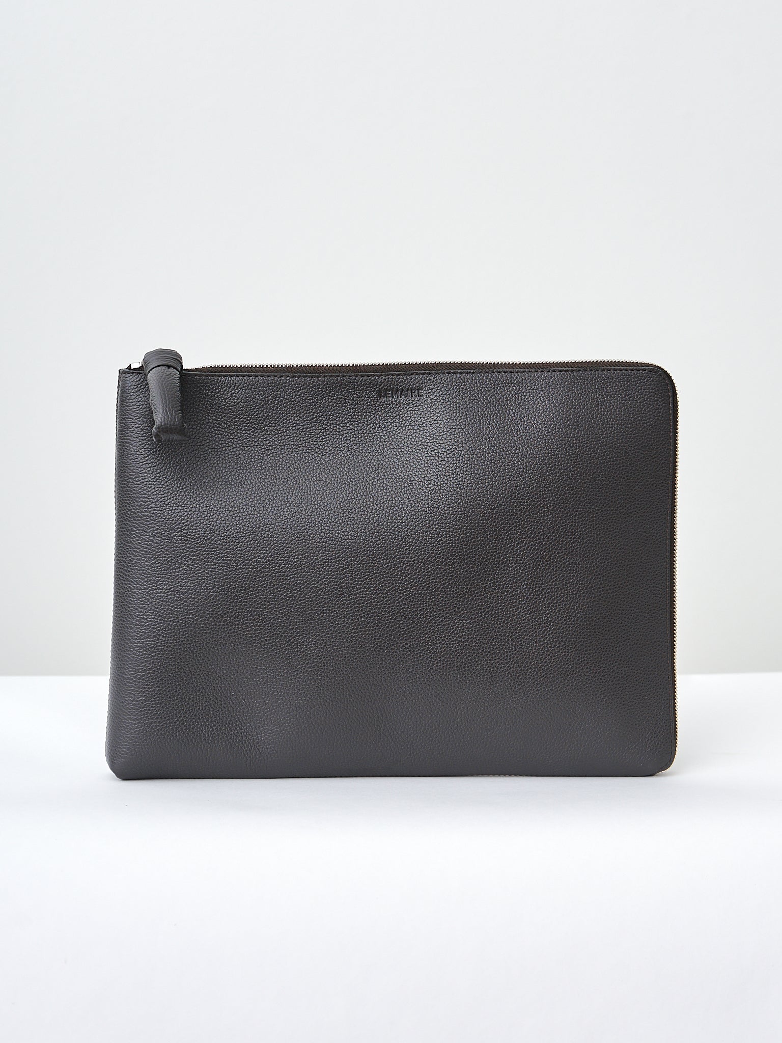 Namu Shop - Lemaire Document Holder - Dark Chocolate (grained leather)