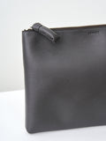 Namu Shop - Lemaire Document Holder - Dark Chocolate (grained leather)