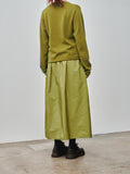 Namu Shop - Sofie D'Hoore Sioux Skirt - Olive Oil