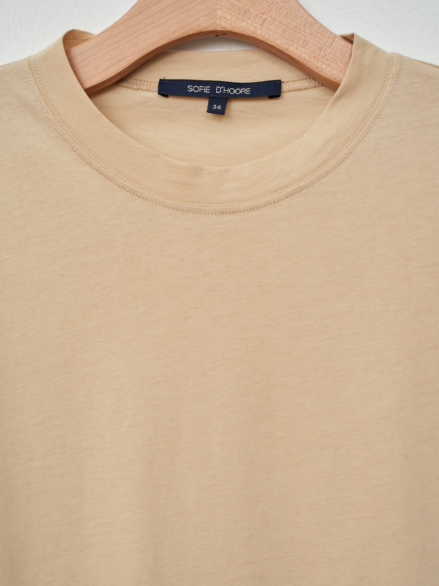 Namu Shop - Sofie D'Hoore Tilly SS Tee - Nude